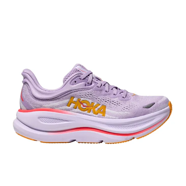 Hoka Women's Bondi 9 Wide Aster Flower / Starlight Glow