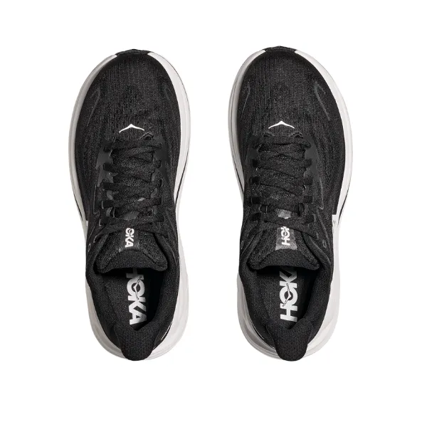 Hoka Women's Clifton 10 Wide Black/White