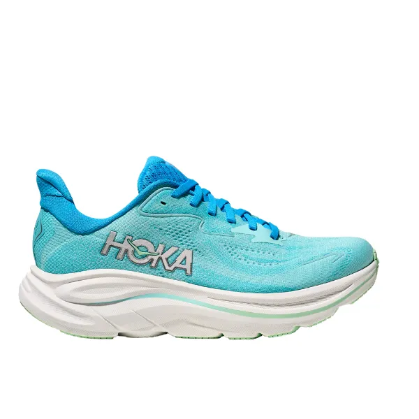 Hoka Women's Clifton 10 Wide Blue/White