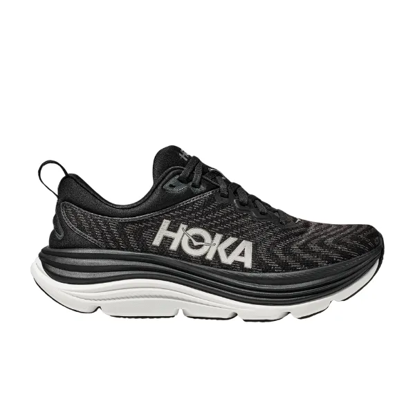 HOKA Women's Gaviota 5 (Medium) Black/White