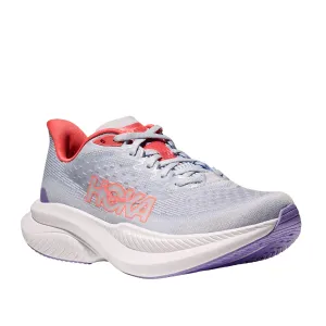 HOKA Women's Mach 6 Wide Grey/Orange