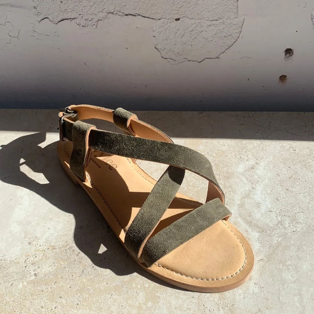 IvyLee Laura Khaki Suede - LAST PAIR size 37