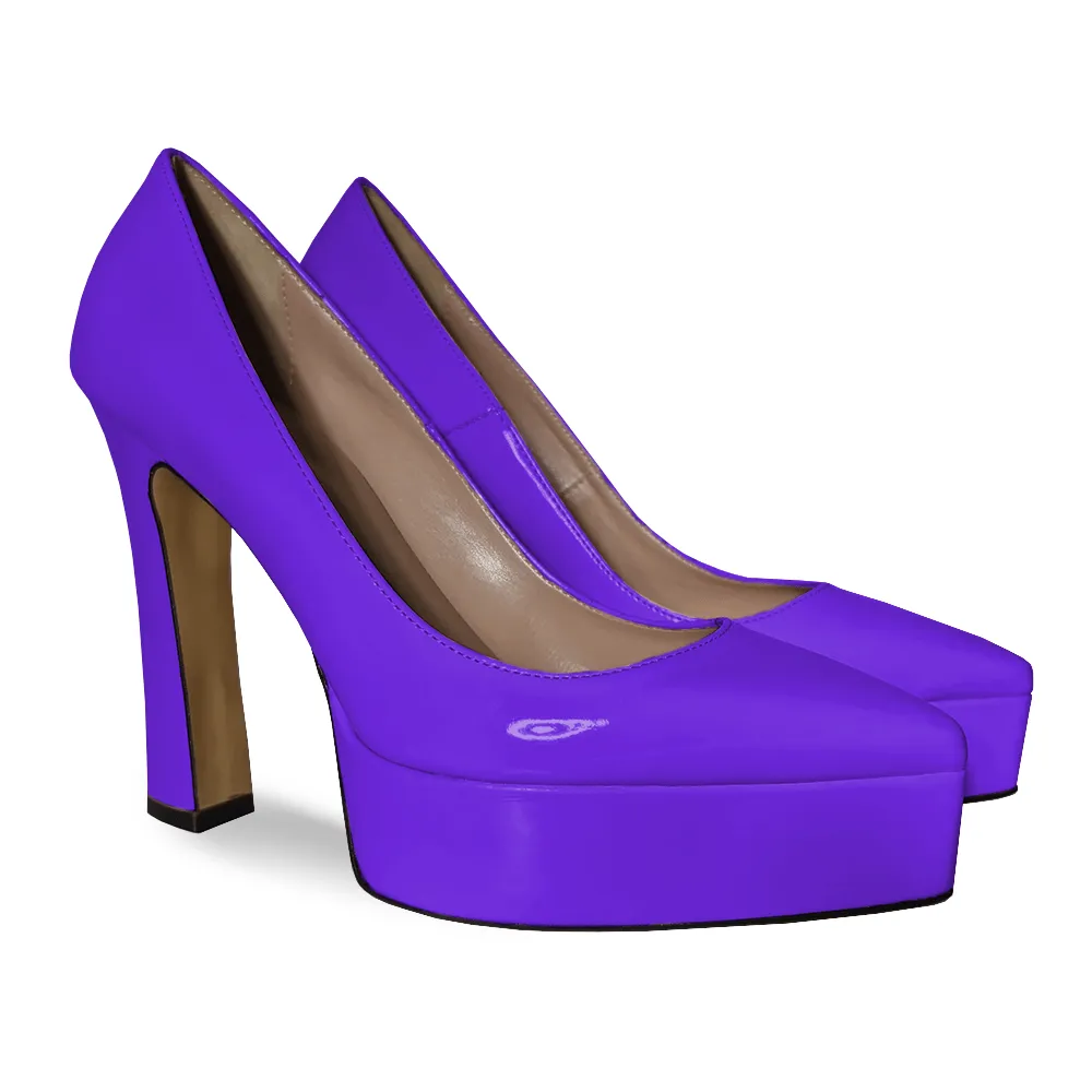 JIMENA PATENT PURPLE