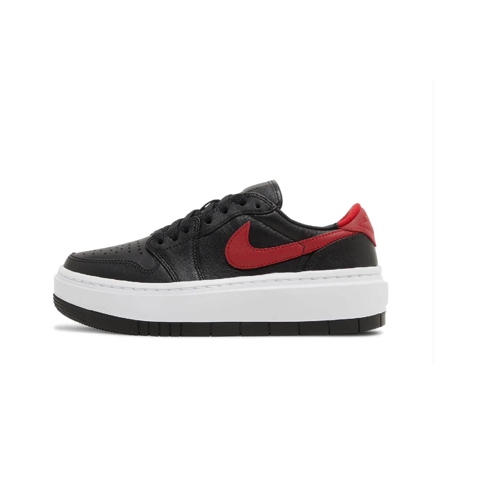 Jordan 1 Elevate Low Black Gym Red White (Women's)
