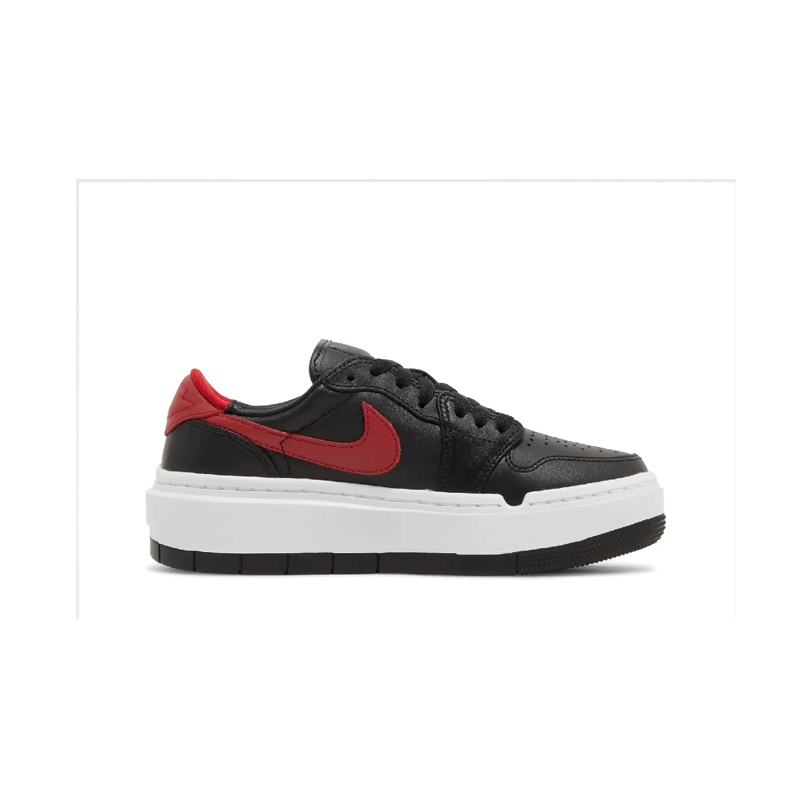 Jordan 1 Elevate Low Black Gym Red White (Women's)