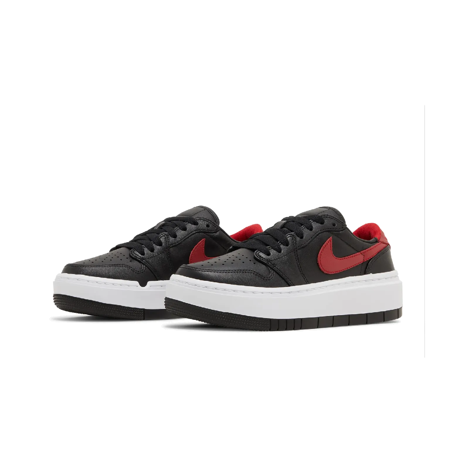 Jordan 1 Elevate Low Black Gym Red White (Women's)