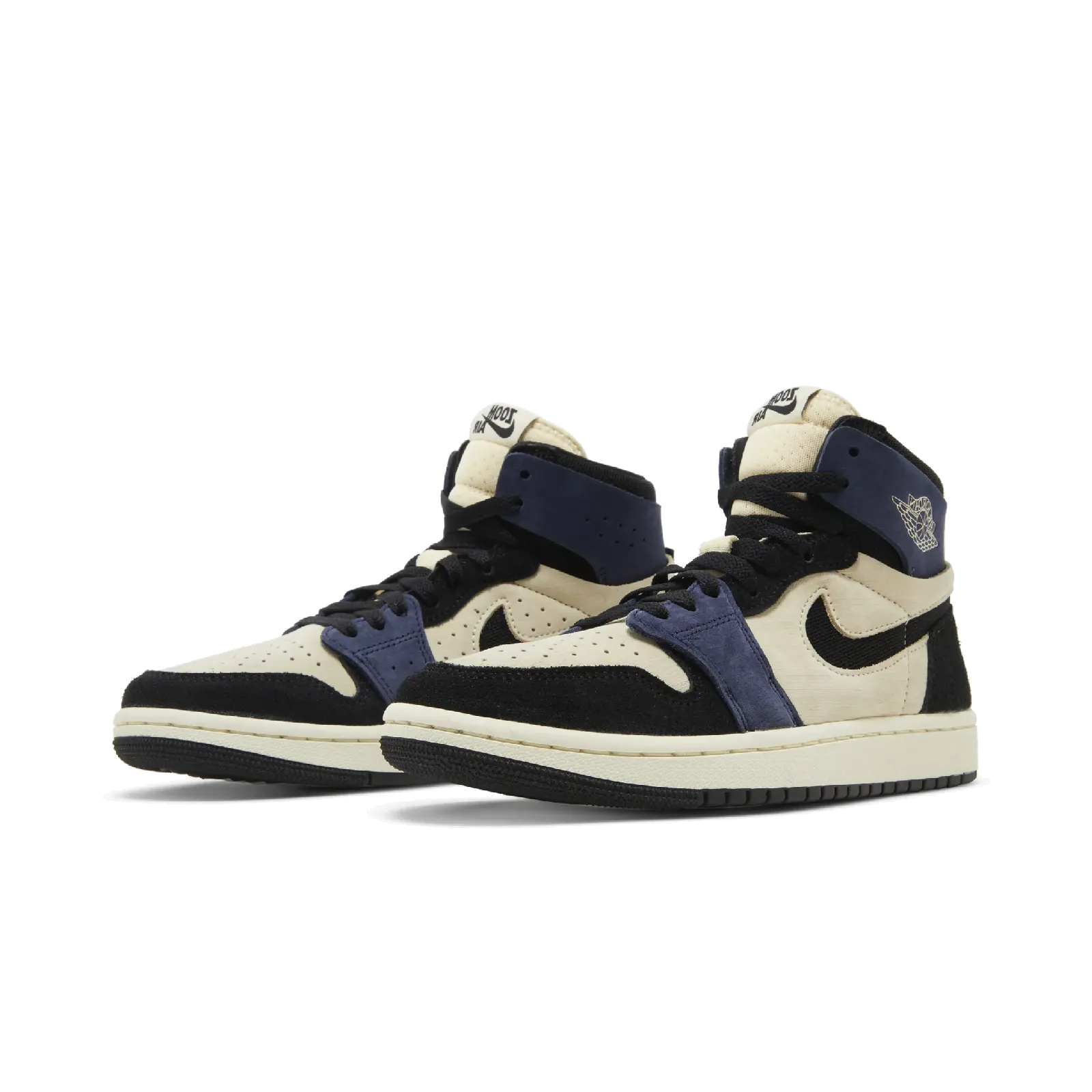 Jordan 1 High Zoom Air CMFT 2 Muslin Blackened Blue