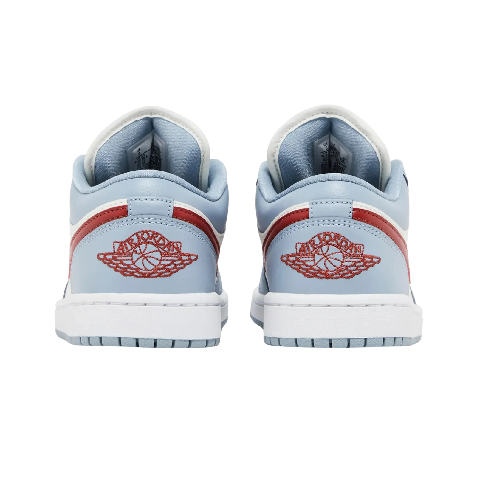Jordan 1 Low Blue Whisper Dune Red (Women's)