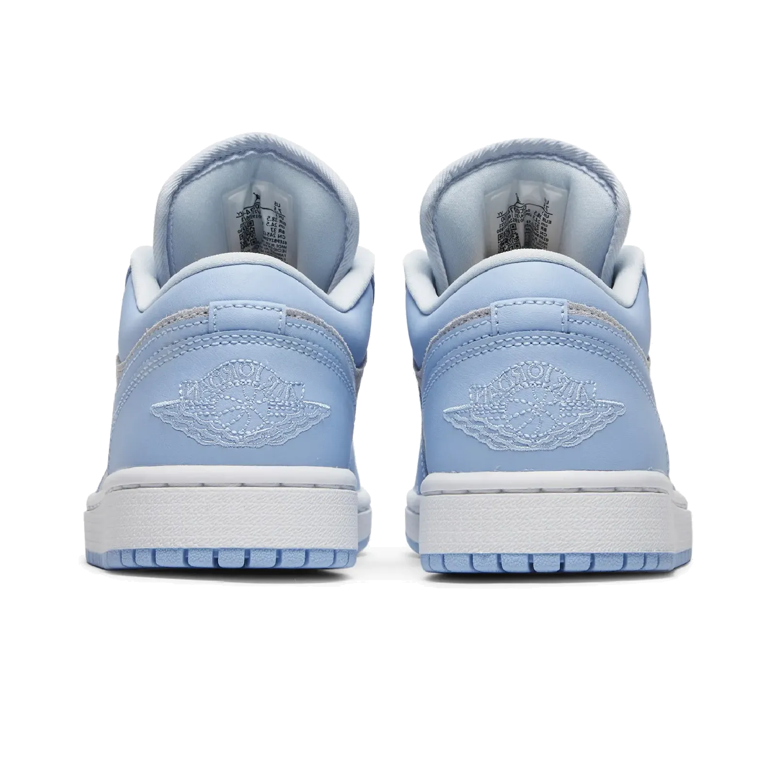 Jordan 1 Low Football Grey Aluminum (Women's)