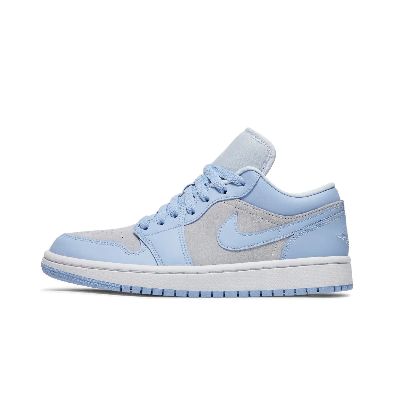 Jordan 1 Low Football Grey Aluminum (Women's)