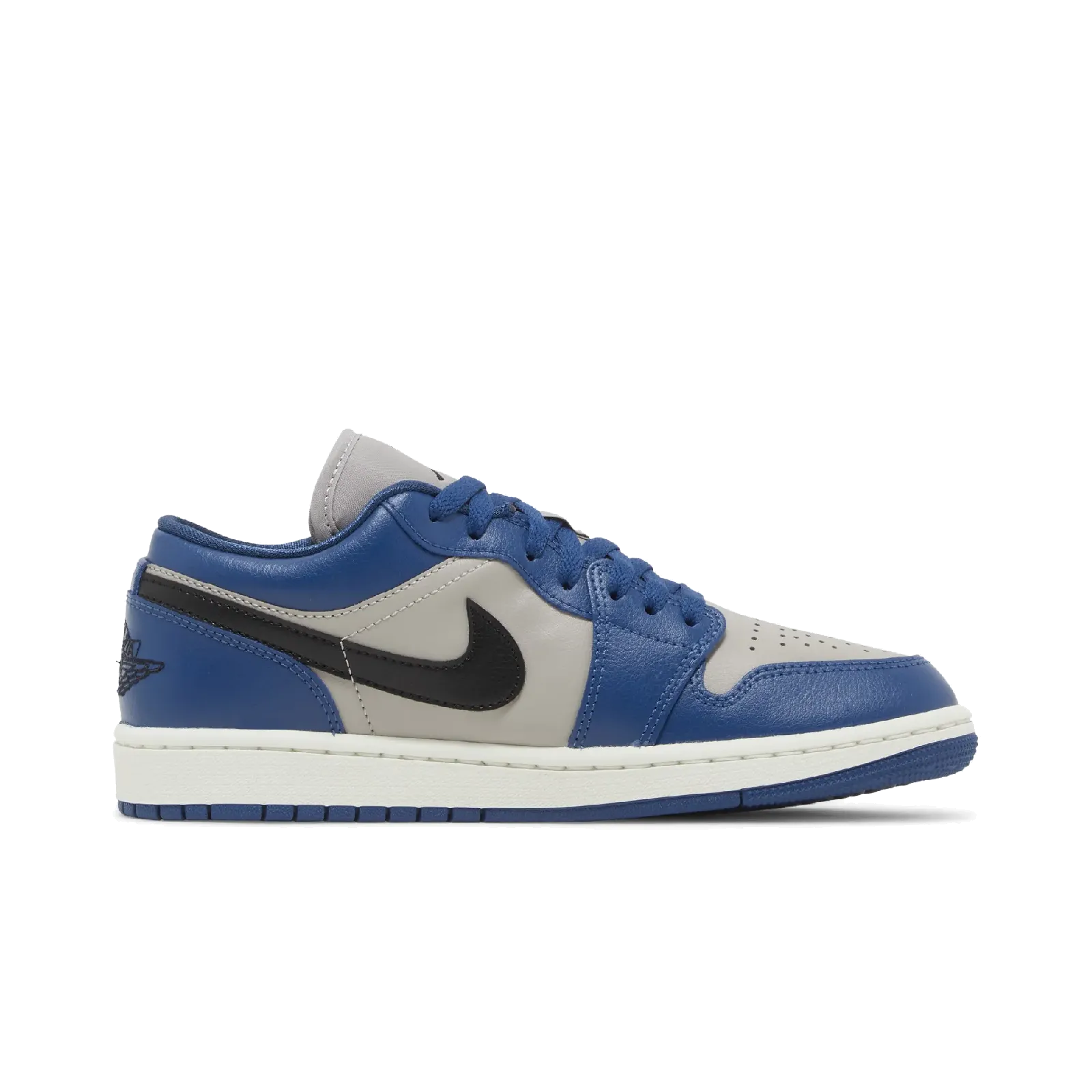 Jordan 1 Low French Blue College Grey (Women's)