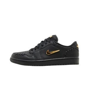 Jordan 1 Low Method of Make Black Metallic Gold (Women's)