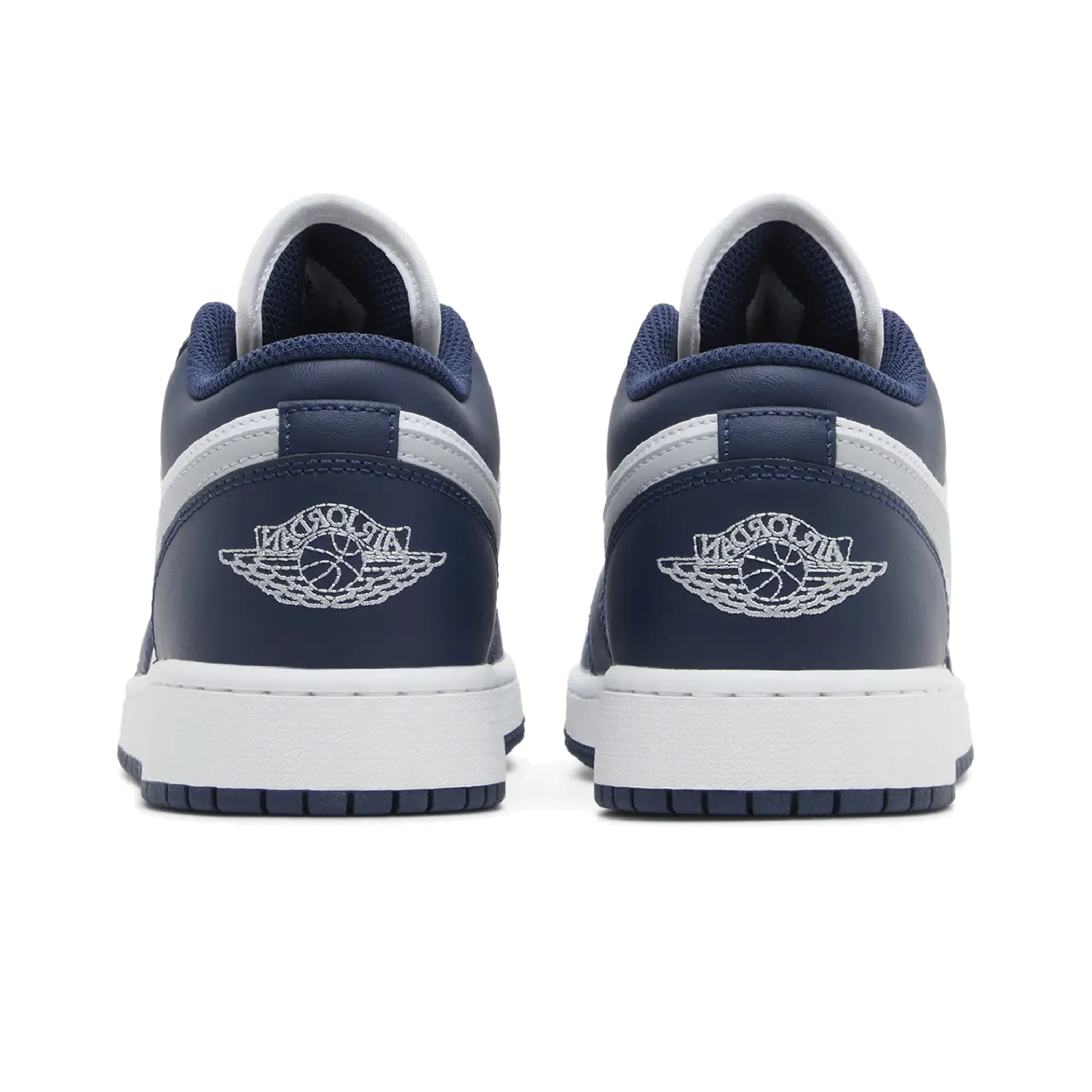 Jordan 1 Low Midnight Navy Wolf Grey (GS)