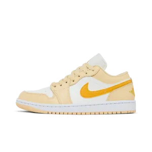 Jordan 1 Low Sail Yellow Ochre (Women's)