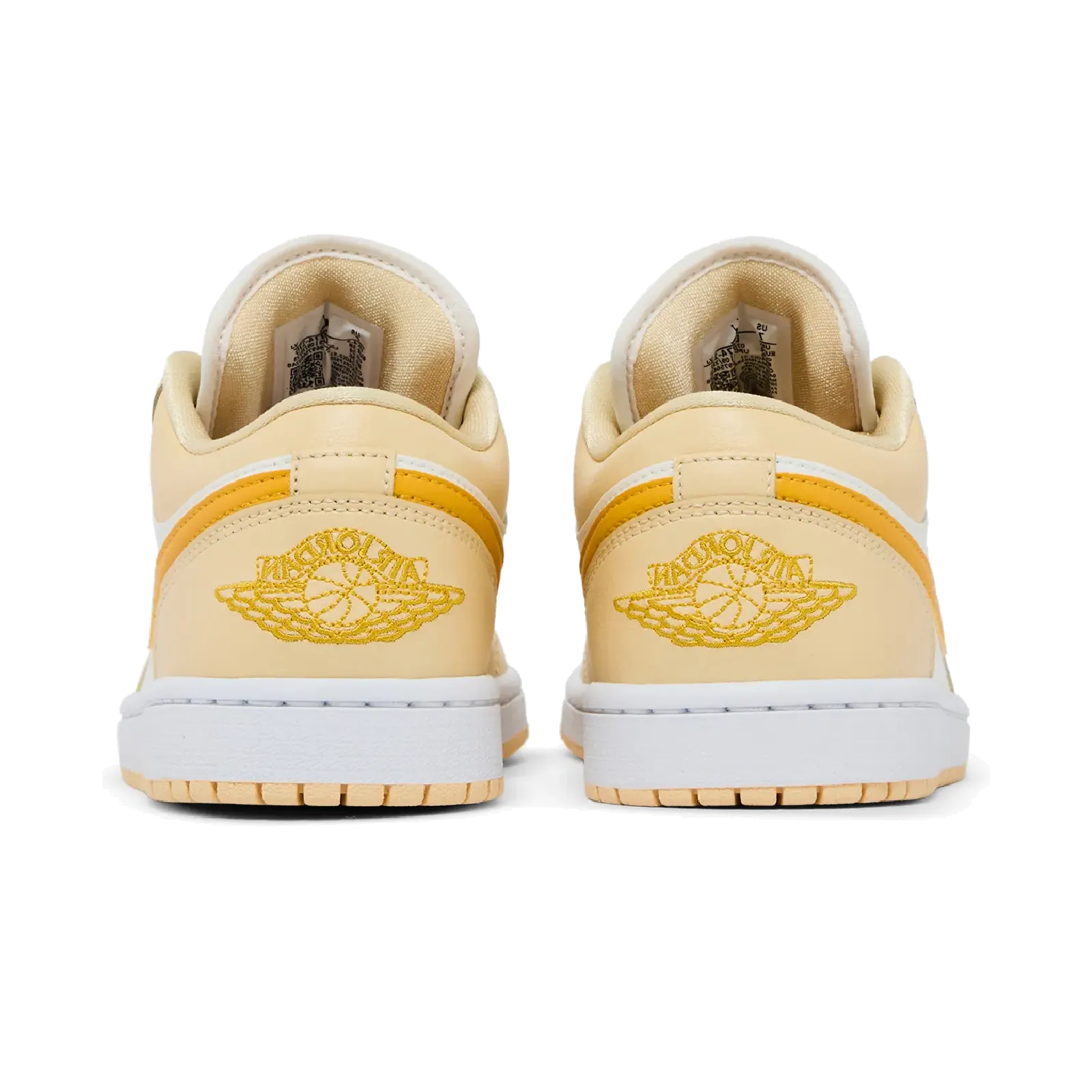 Jordan 1 Low Sail Yellow Ochre (Women's)