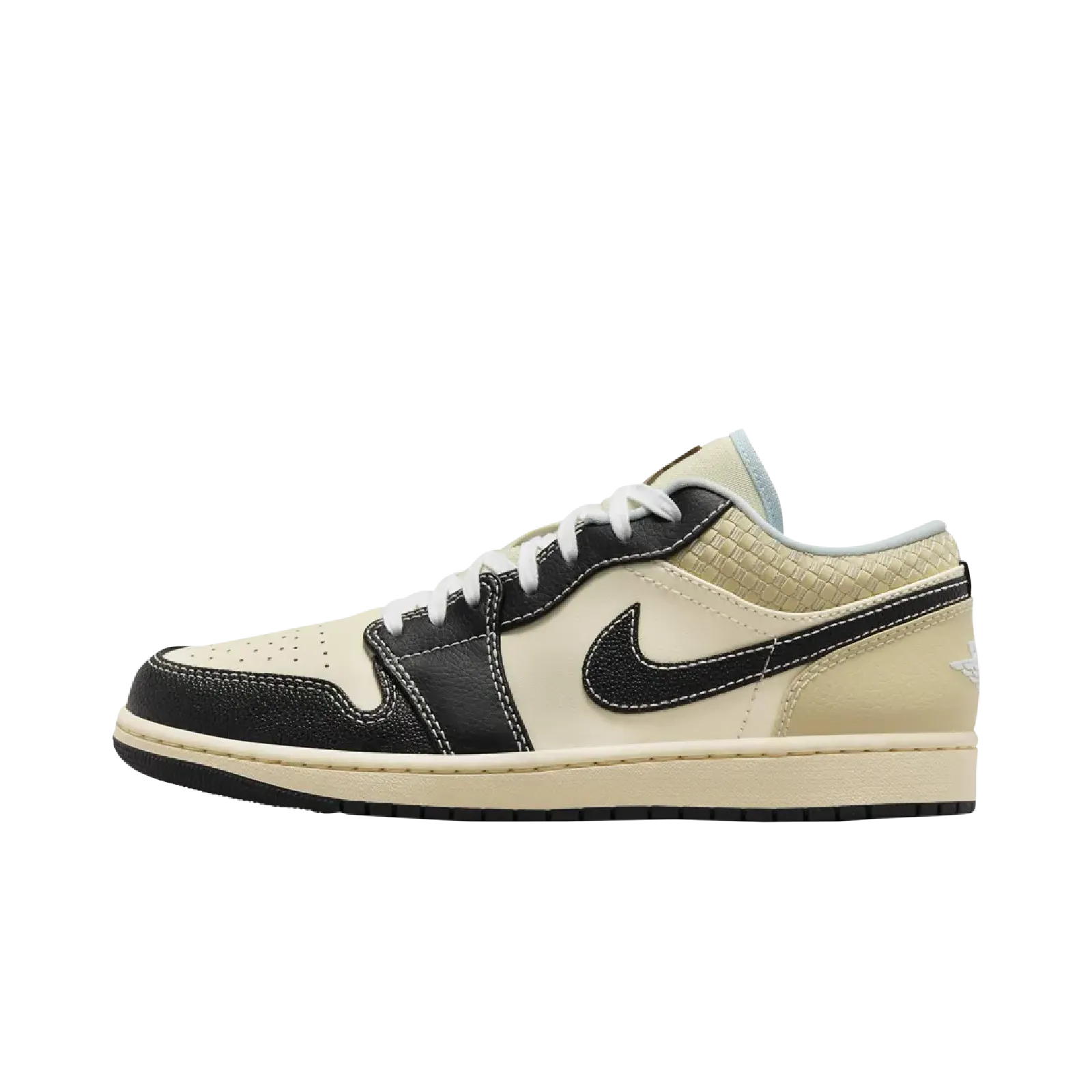 Jordan 1 Low SE Coconut Milk Black Muslin