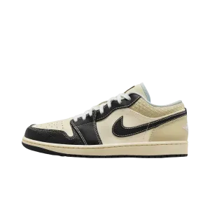 Jordan 1 Low SE Coconut Milk Black Muslin