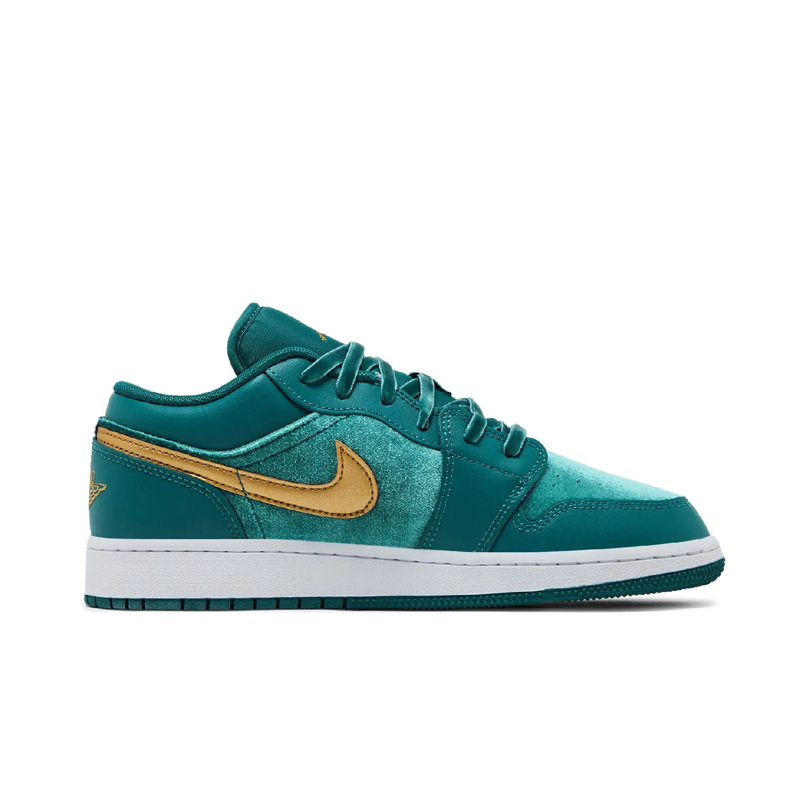 Jordan 1 Low SE Geode Teal Metallic Gold (GS)
