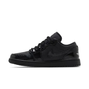 Jordan 1 Low SE Patent Elephant Black (Women's)