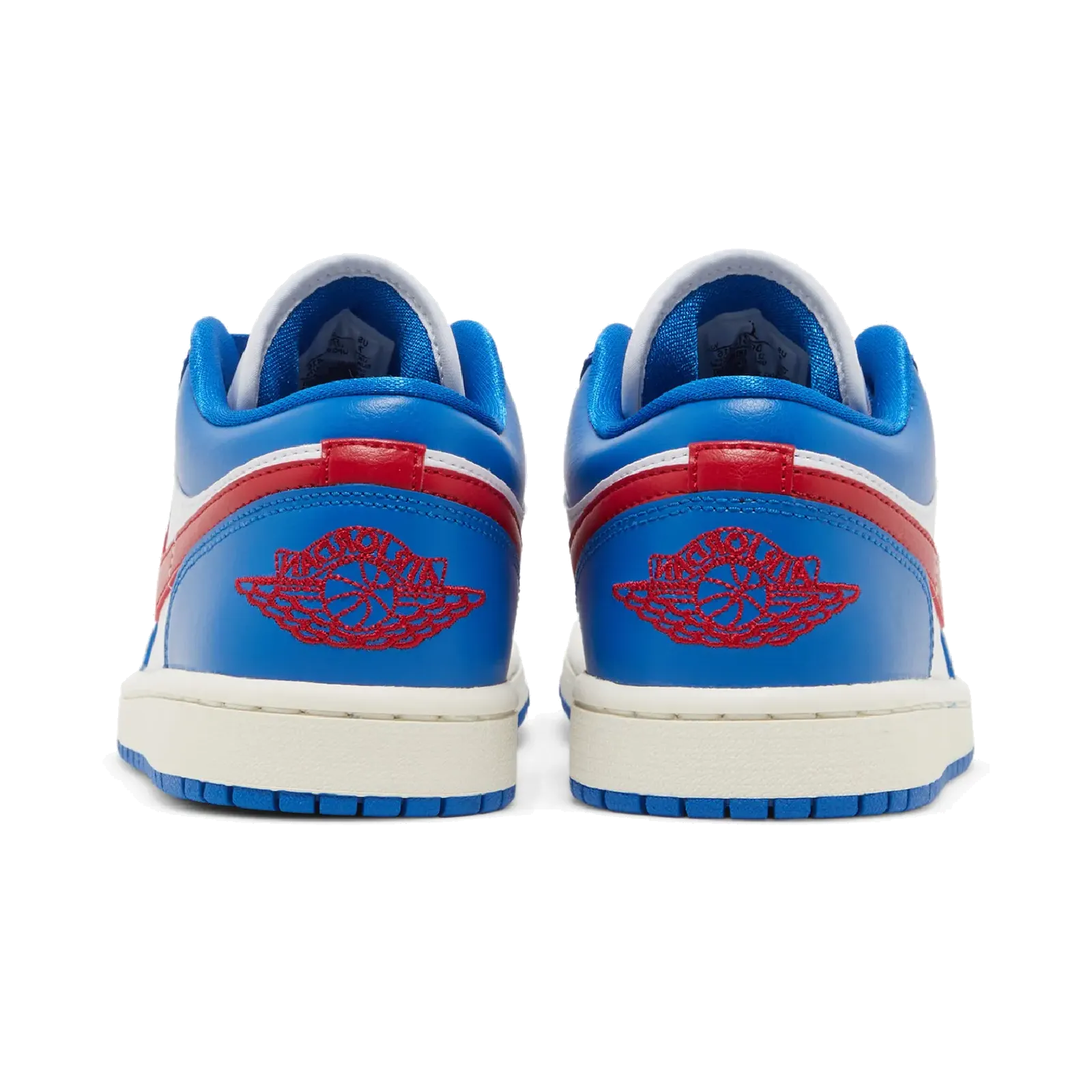 Jordan 1 Low Sport Blue Gym Red (Women's)