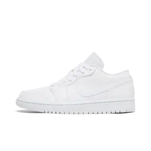 Jordan 1 Low Triple White (Women's)