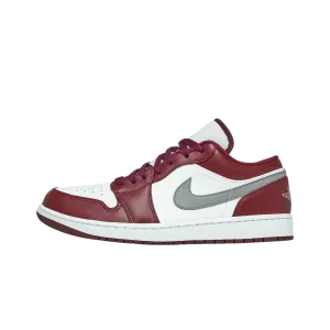 Jordan 1 Low White Bordeaux