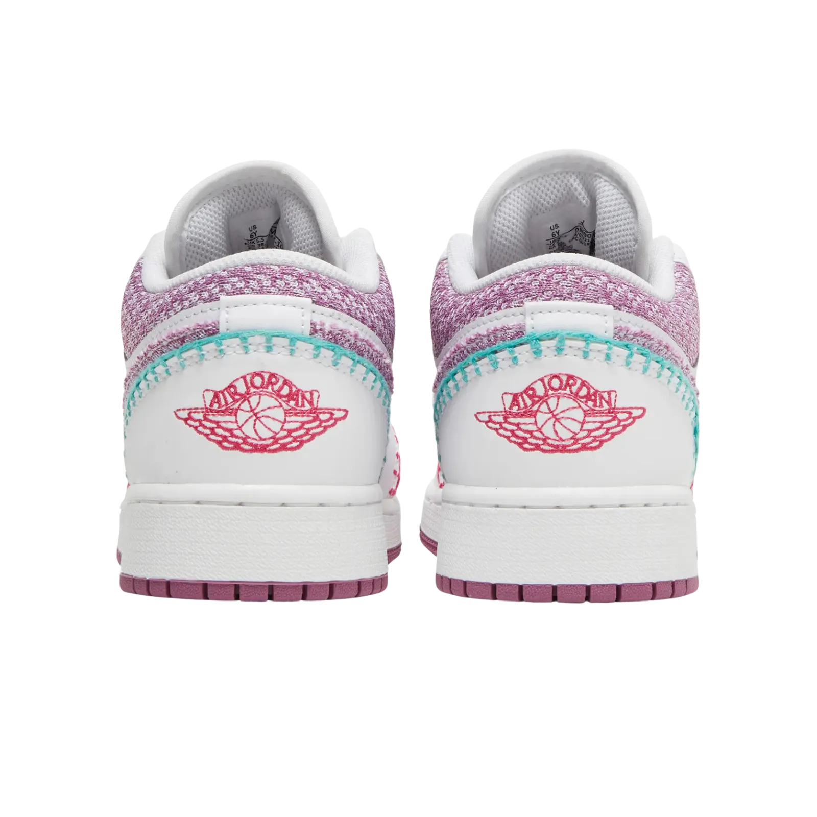 Jordan 1 Low White Light Bordeaux (GS)