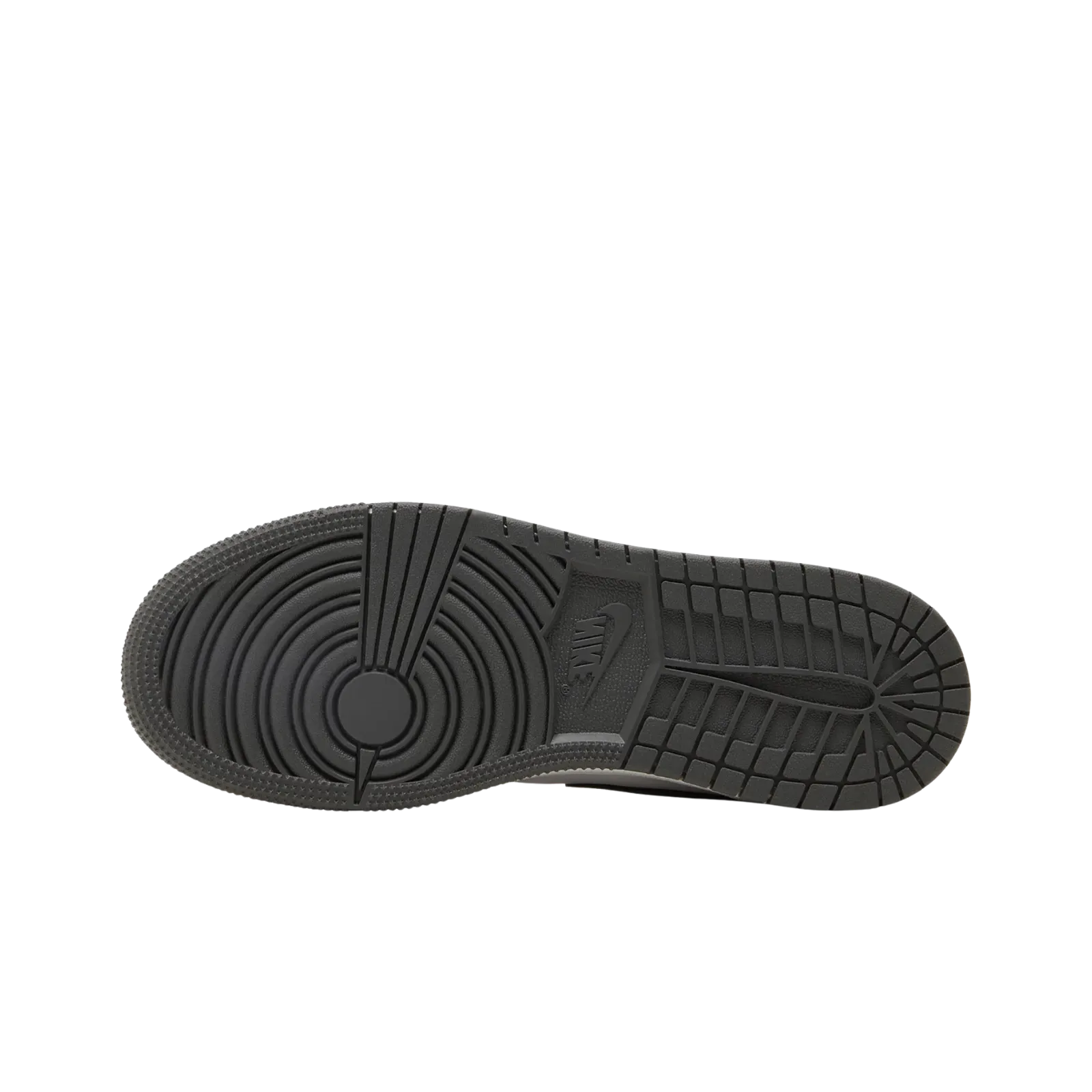 Jordan 1 Mid Black White Iron Grey (GS)