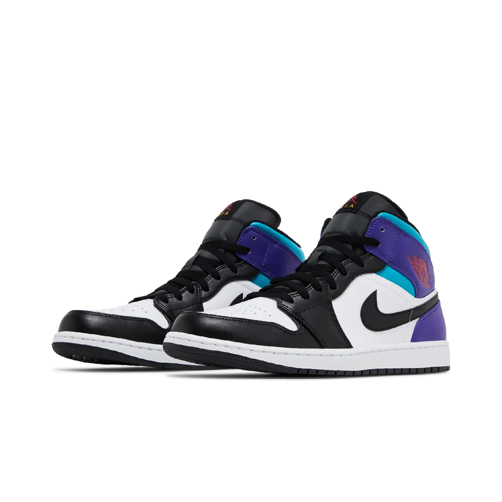 Jordan 1 Mid Court Purple Tropical Twist