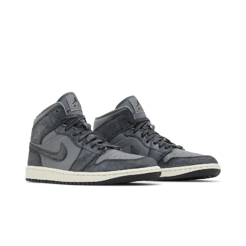 Jordan 1 Mid Distressed Smoke Grey (Women's)