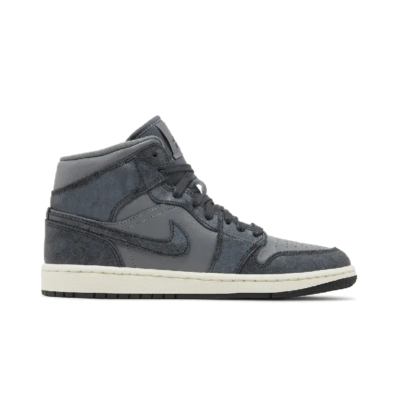 Jordan 1 Mid Distressed Smoke Grey (Women's)