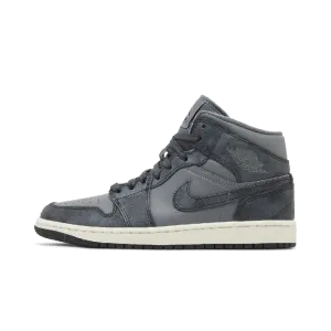 Jordan 1 Mid Distressed Smoke Grey (Women's)