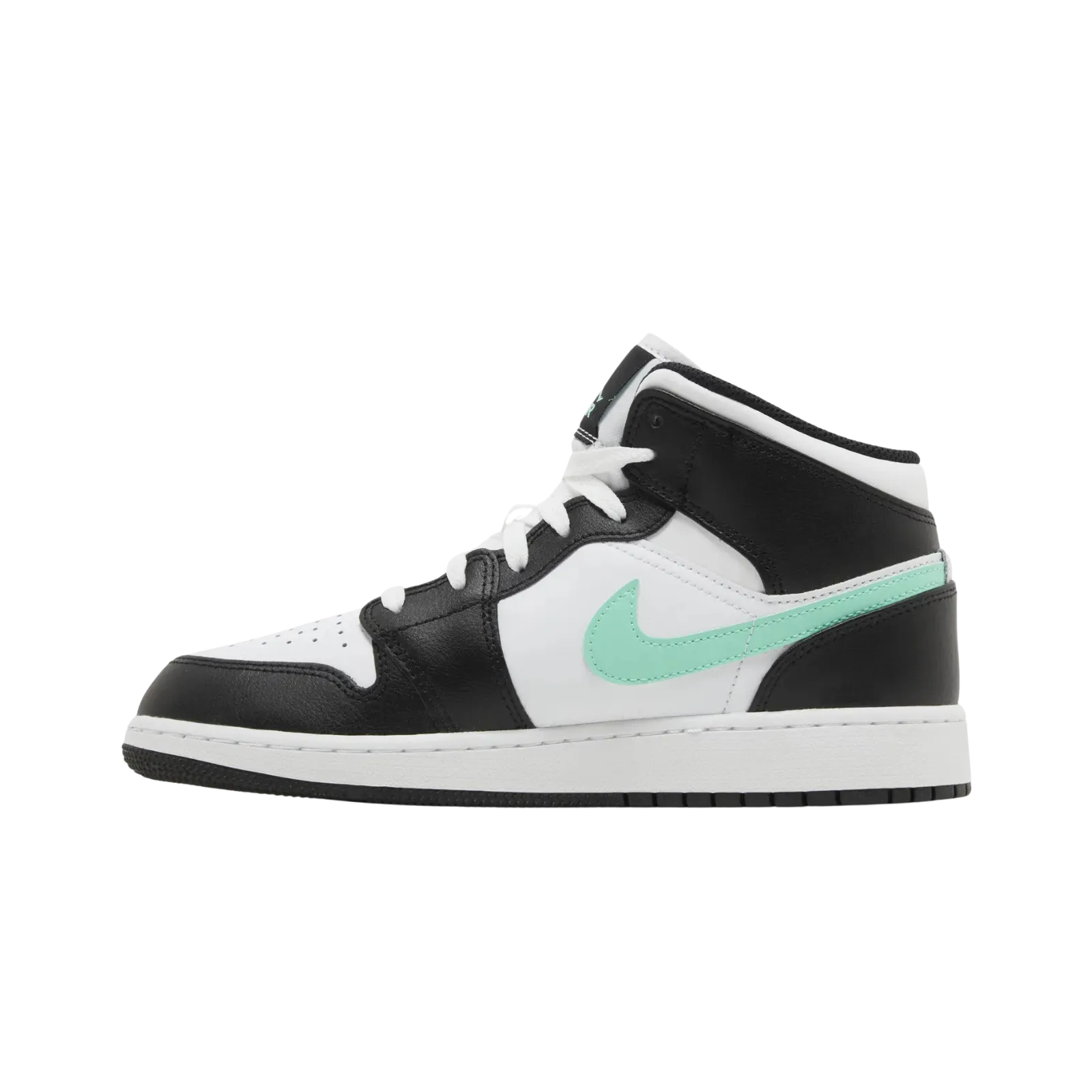 Jordan 1 Mid Green Glow (GS)