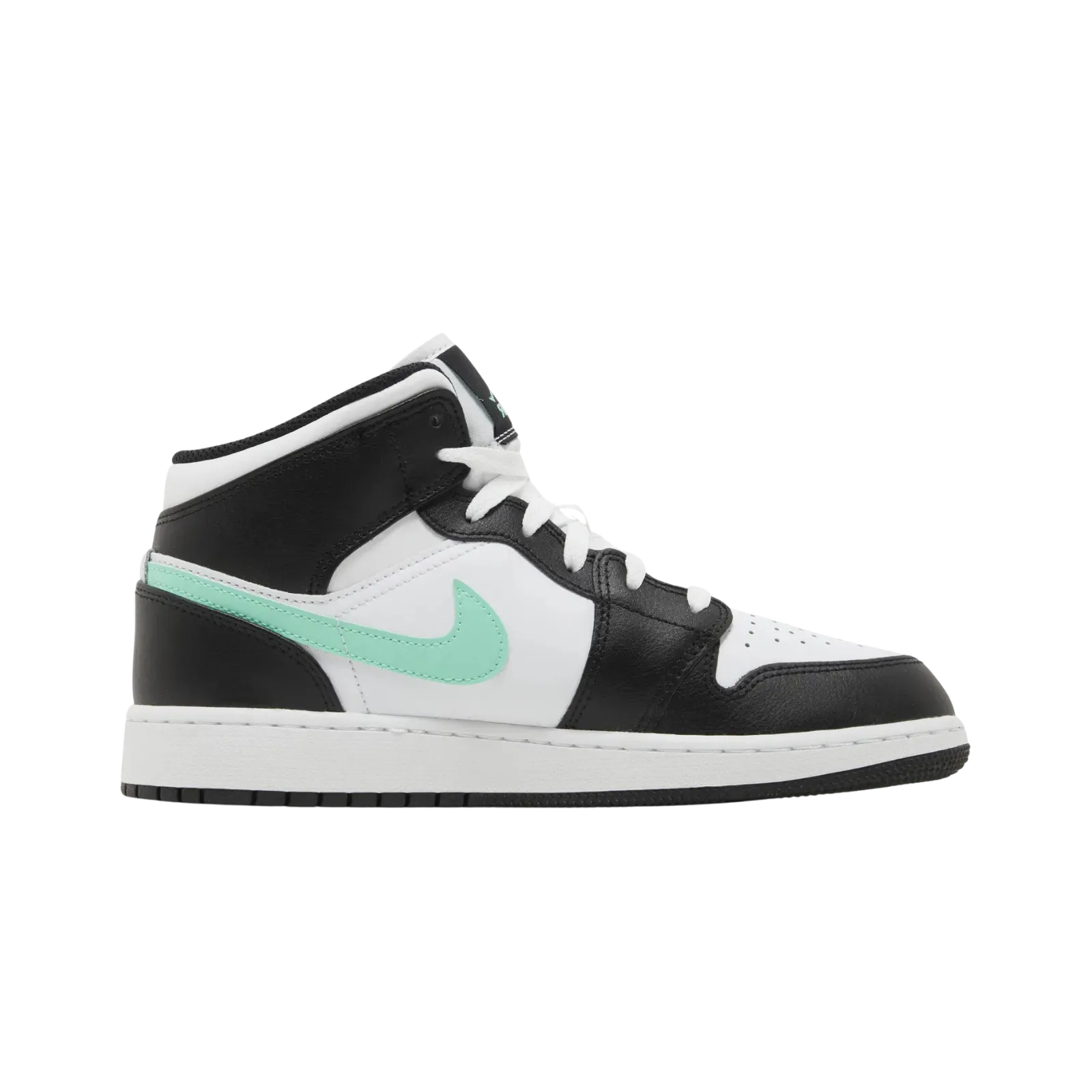 Jordan 1 Mid Green Glow (GS)