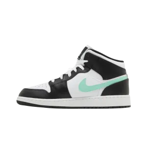 Jordan 1 Mid Green Glow (GS)