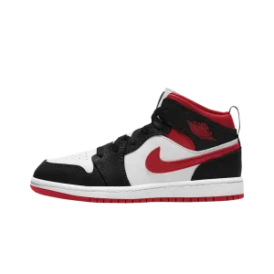 Jordan 1 Mid Gym Red Black White (PS)