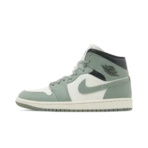 Jordan 1 Mid Jade Smoke (Women's)