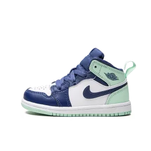 Jordan 1 Mid Mystic Navy Mint Foam (TD)