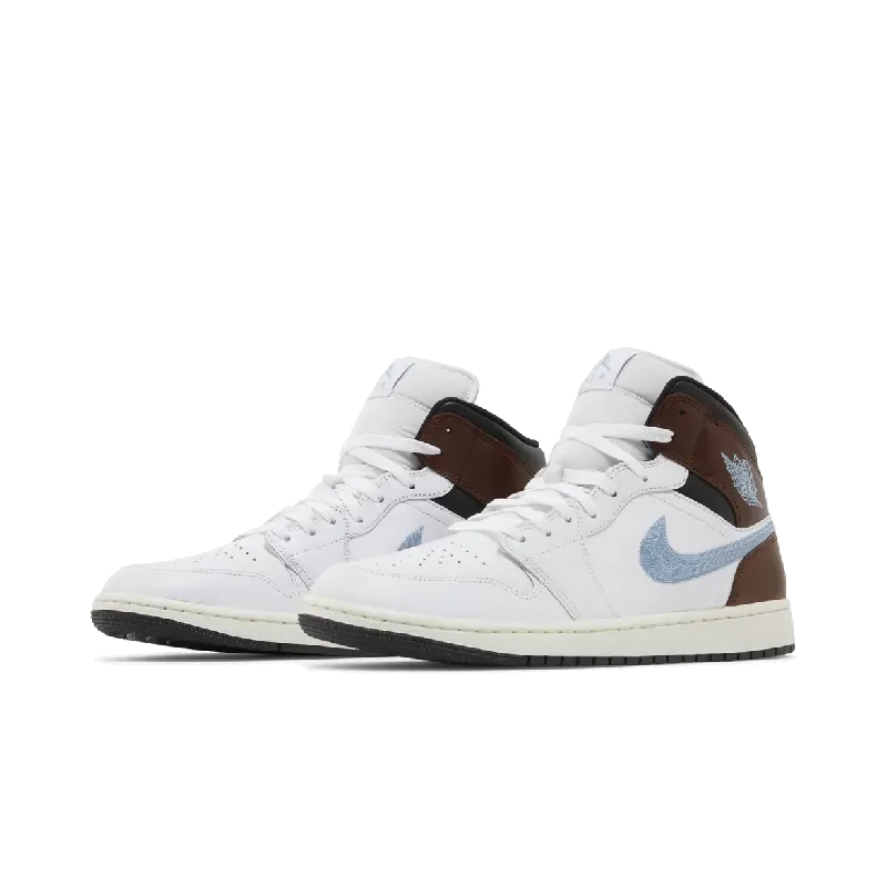 Jordan 1 Mid SE Brown Blue Grey