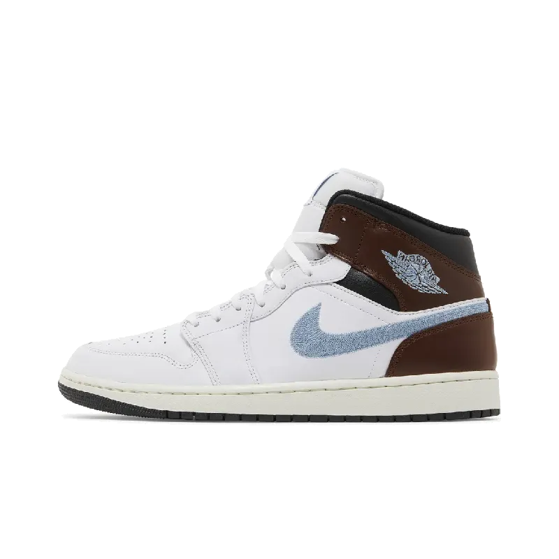 Jordan 1 Mid SE Brown Blue Grey