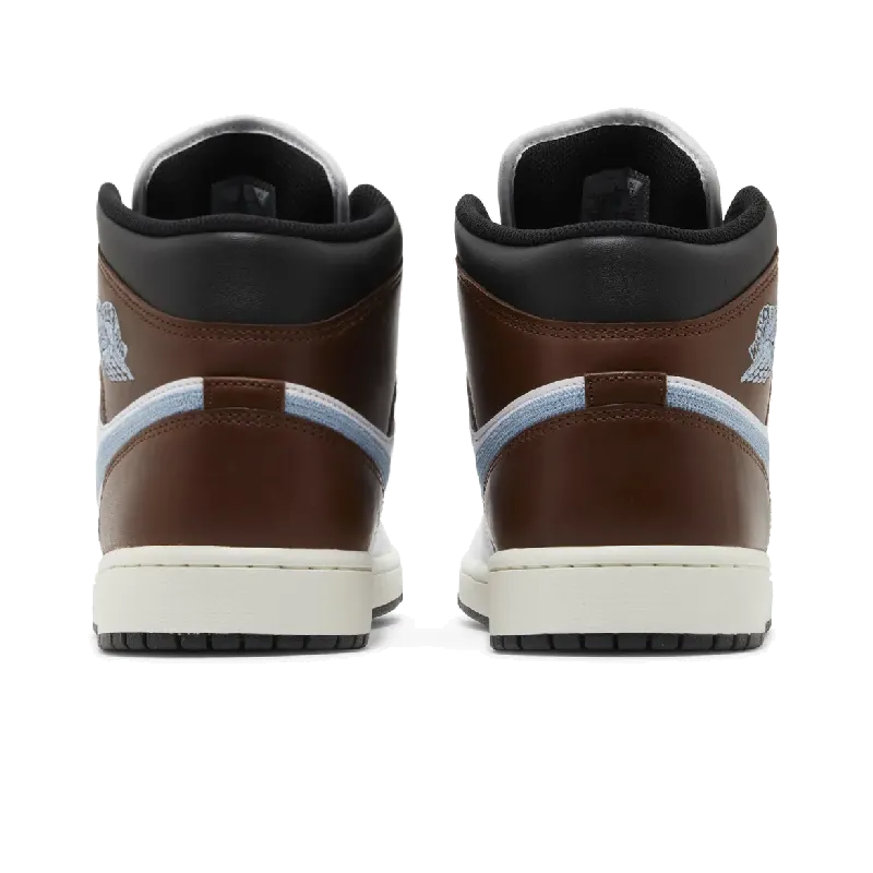Jordan 1 Mid SE Brown Blue Grey