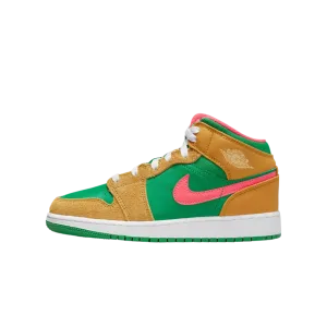 Jordan 1 Mid SE Chutney Lucky Green (GS)