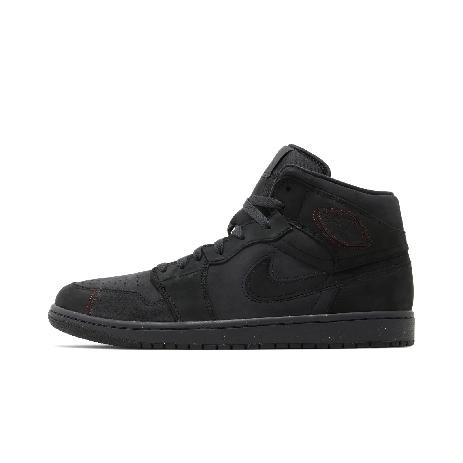 Jordan 1 Mid SE Craft Dark Smoke Red