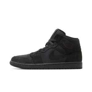 Jordan 1 Mid SE Craft Dark Smoke Red