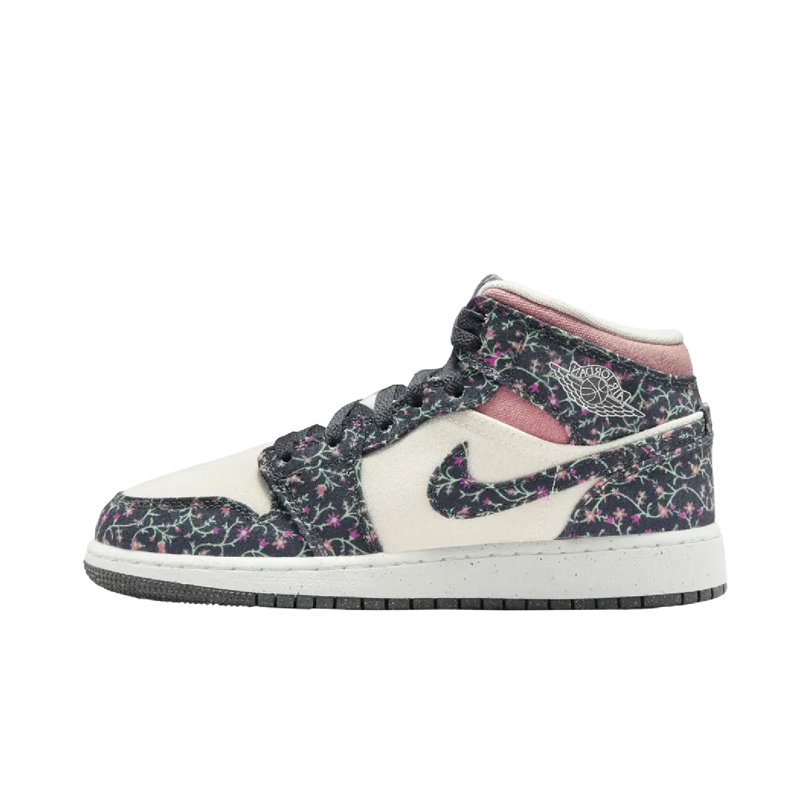 Jordan 1 Mid SE Floral (GS)
