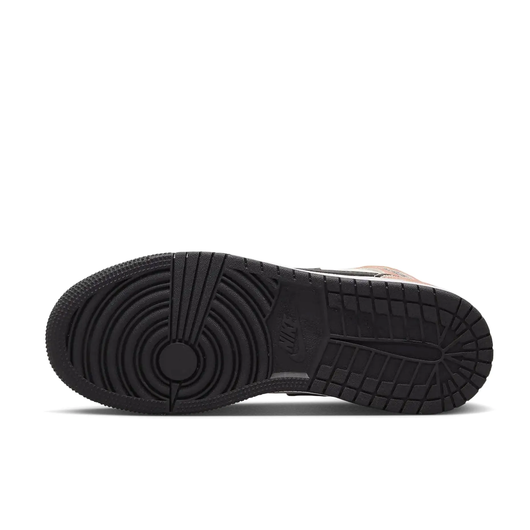 Jordan 1 Mid SE Orange Suede (GS)