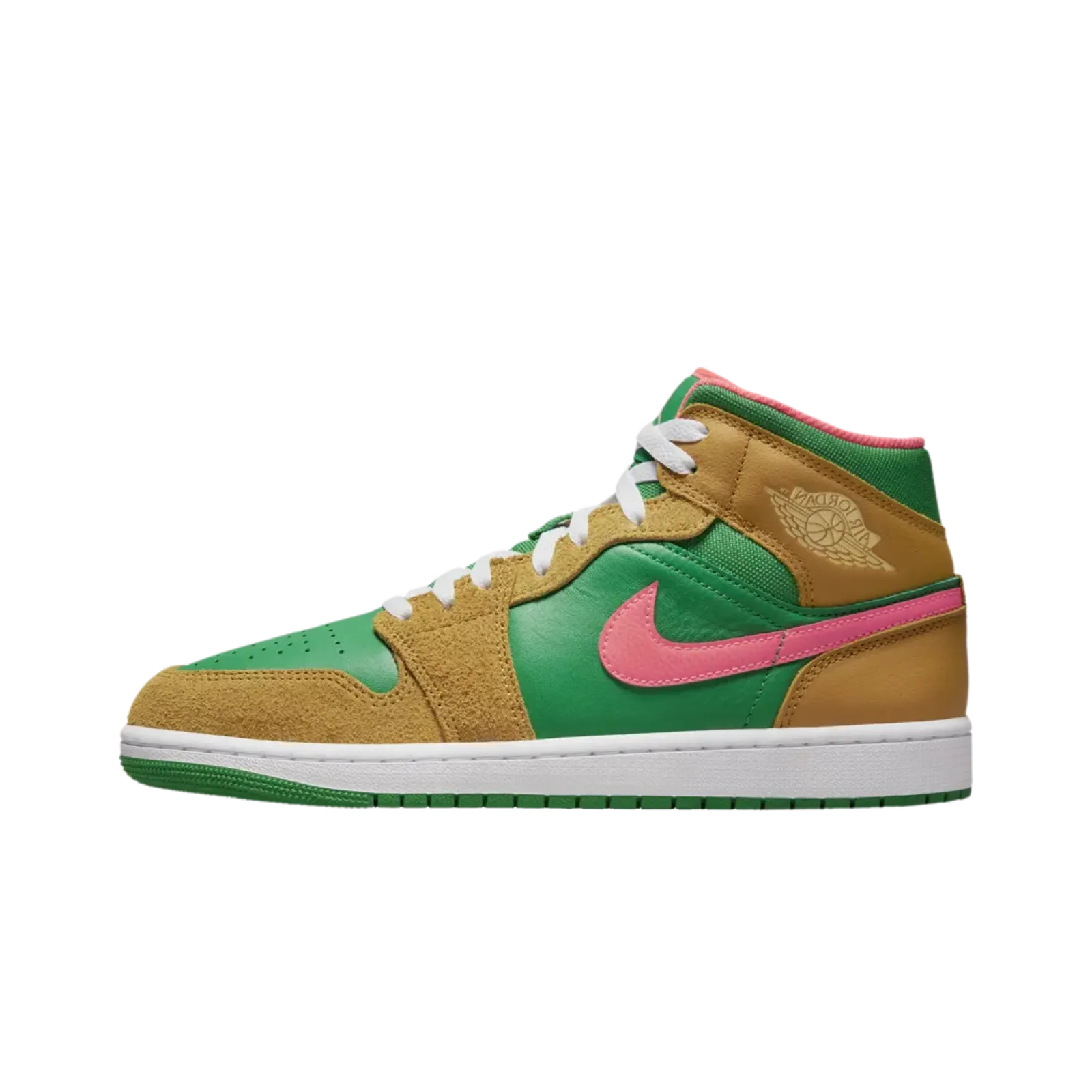 Jordan 1 Mid SE Wheat Watermelon