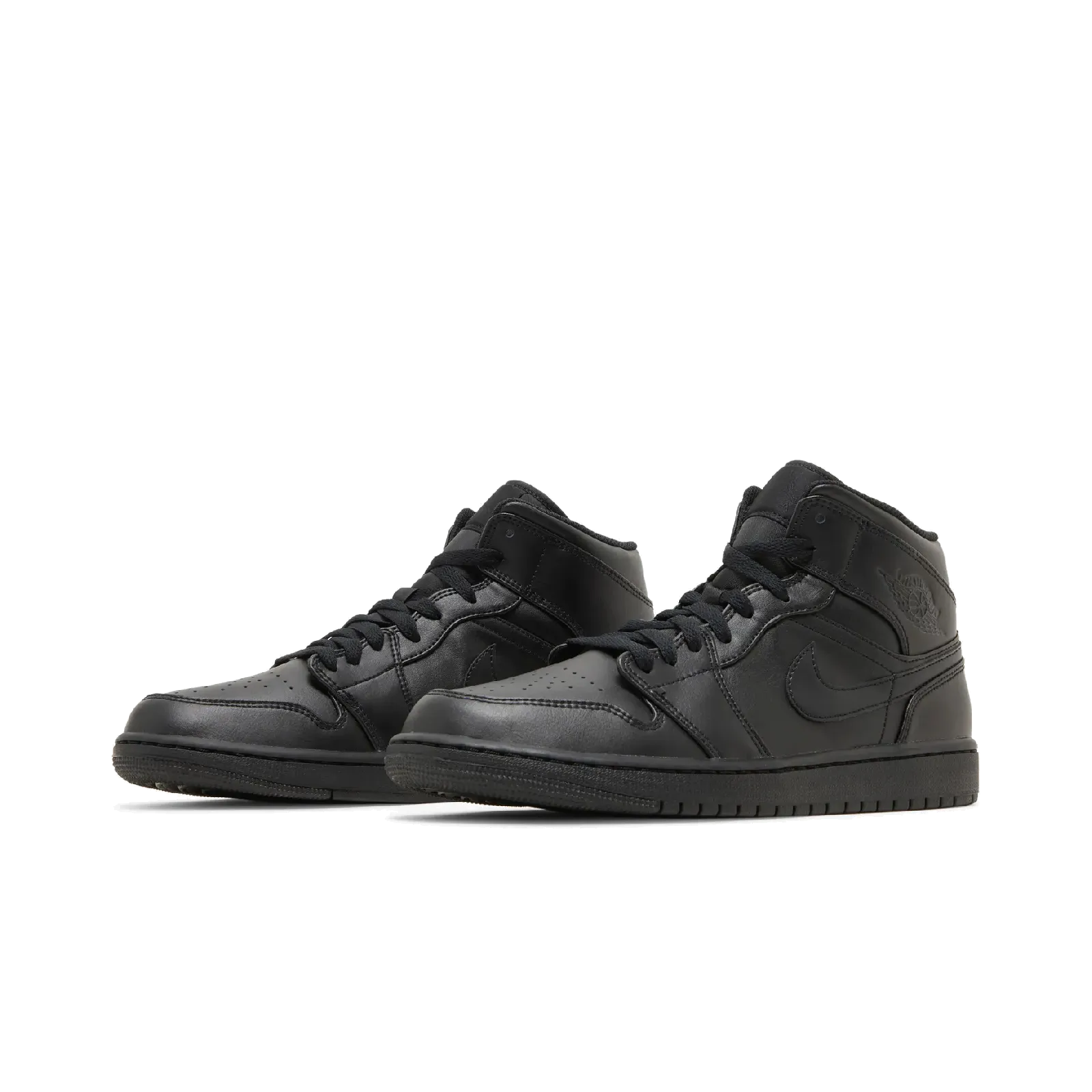 Jordan 1 Mid Triple Black