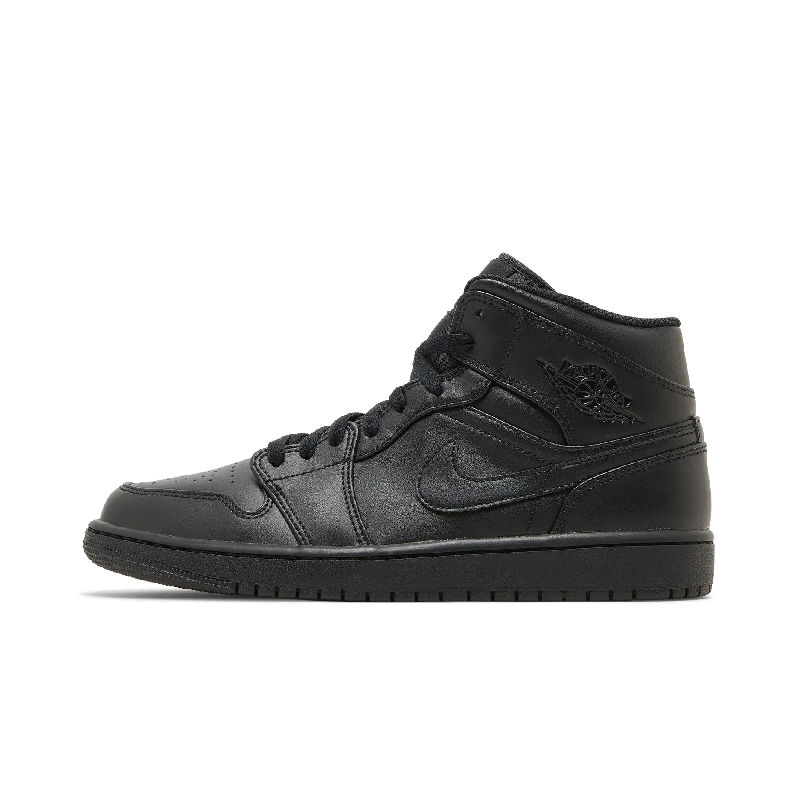 Jordan 1 Mid Triple Black