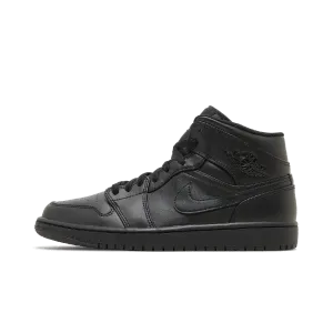 Jordan 1 Mid Triple Black